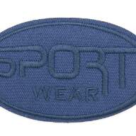 Термоаппликация, овал Sport wear, 4.8х8.5cм, т.синий (5477 Б) - Термоаппликация, овал Sport wear, 4.8х8.5cм, т.синий (5477 Б)