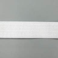 Резинка, 20мм, белая, 1м (А1083) - Резинка, 20мм, белая, 1м (А1083)