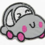 Термоаппликация, светоотражающая, авто, 6х5см, серый (01568) - Термоаппликация, светоотражающая, авто, 6х5см, серый (01568)