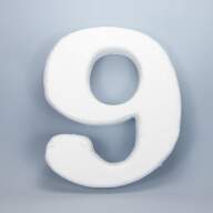 Цифра пенопласт, "6/9"  14х2см, 1шт (Е5419) - Цифра пенопласт, "6/9"  14х2см, 1шт (Е5419)