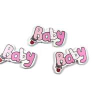 Декор.элемент дерево, baby 38х21мм, 10шт - Декор.элемент дерево, baby 38х21мм, 10шт